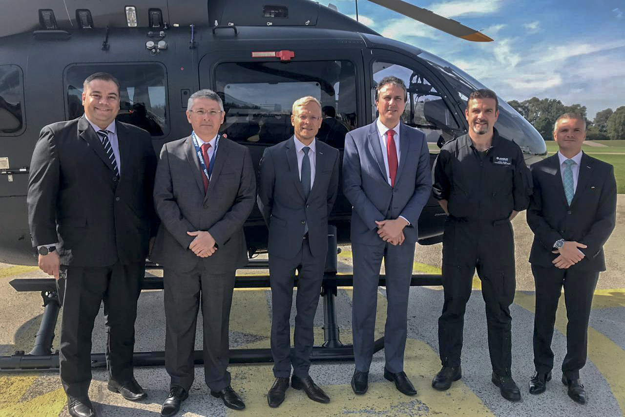 Governo do Ceará negocia aquisição de mais dois helicópteros